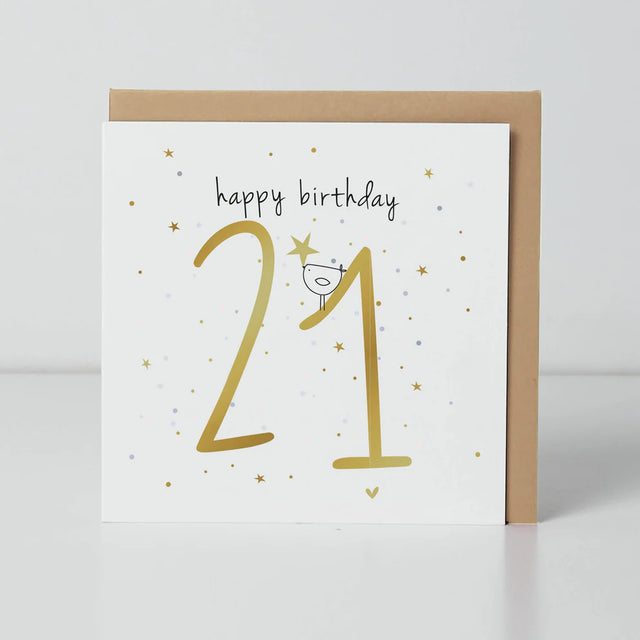 21st Birthday Card