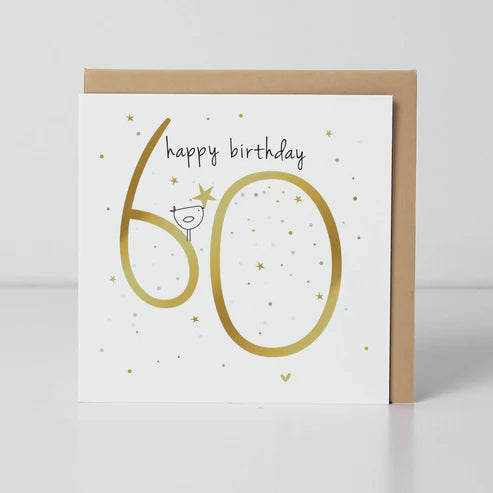 60th Birthday Card
