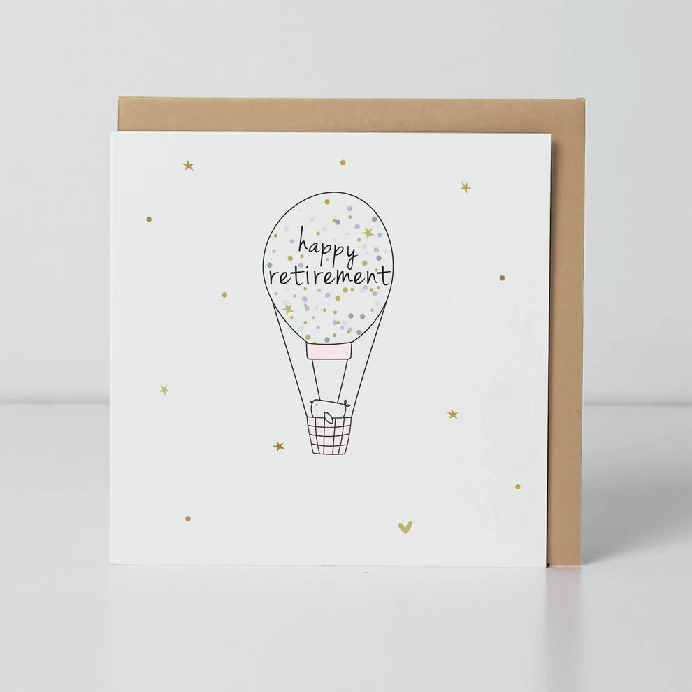 Happy Retirement Card – Scarlet Ribbons