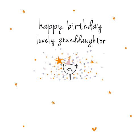 Granddaughter Birthday Card