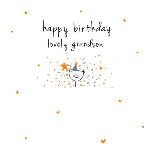 Grandson Birthday Card