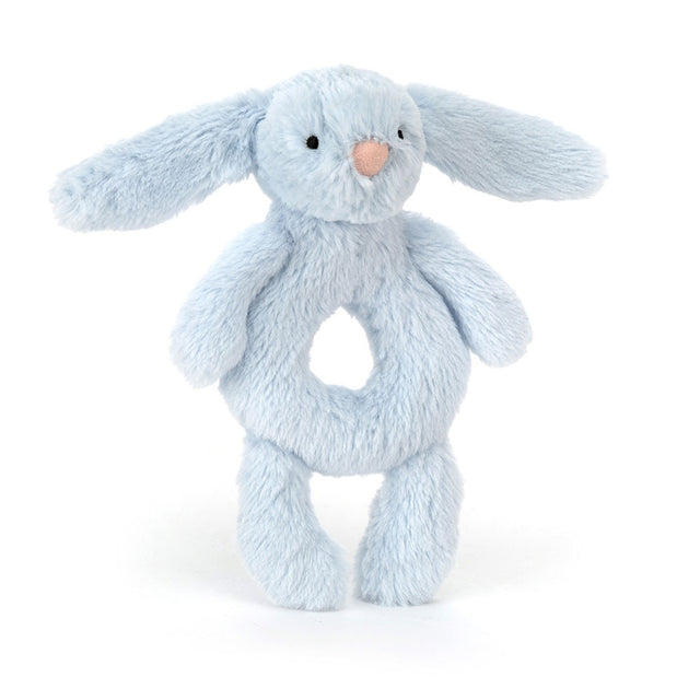 Jellycat Bashful Blue Bunny Rattle