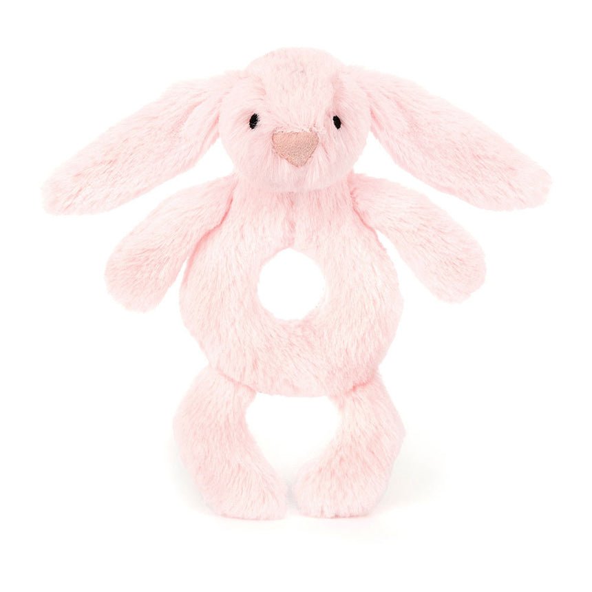 Jellycat Bashful Pink Bunny Rattle