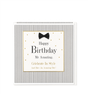 Heart Designs Male Birthday Card