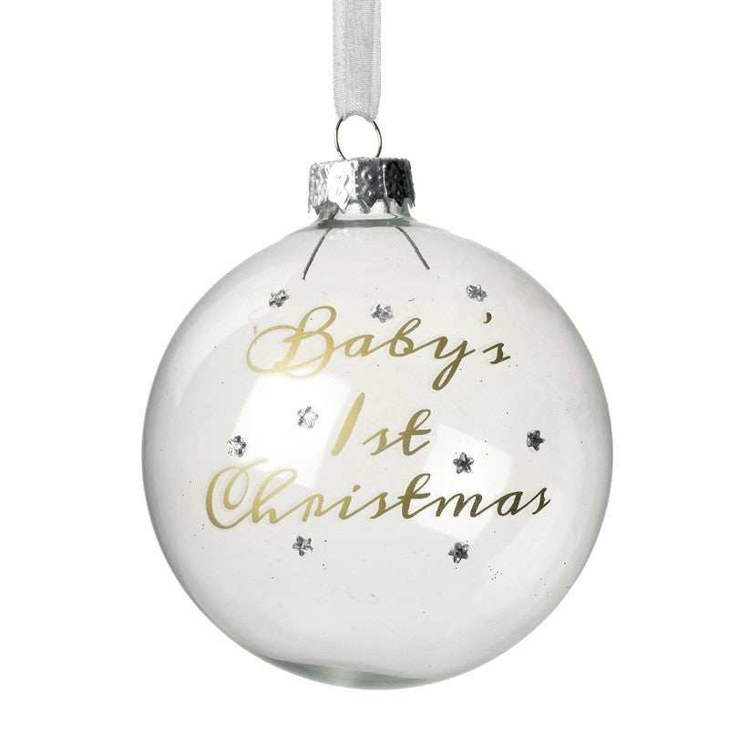 Baby's First Christmas Bauble