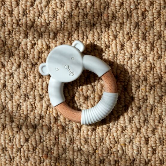 Teddy Teether Grey