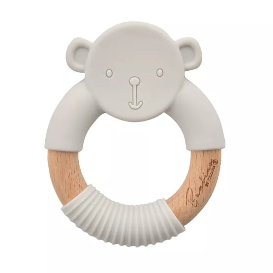 Teddy Teether Grey