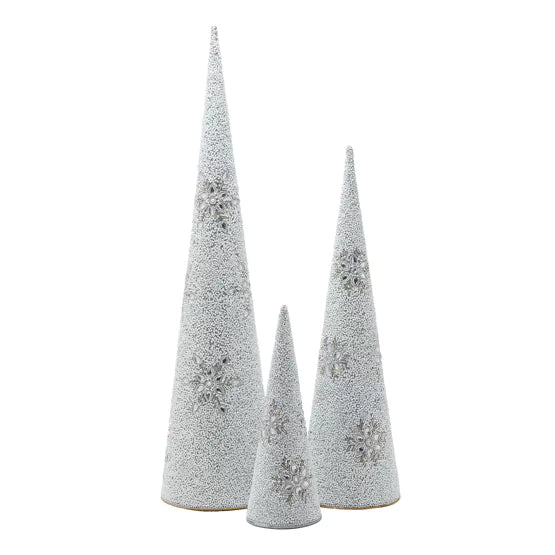 Beaded Christmas Cone Tree - Medium