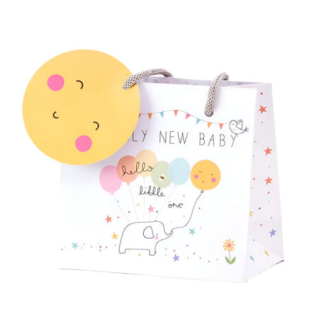 Belly Button Giftware Baby Elephant Gift Bag - Small