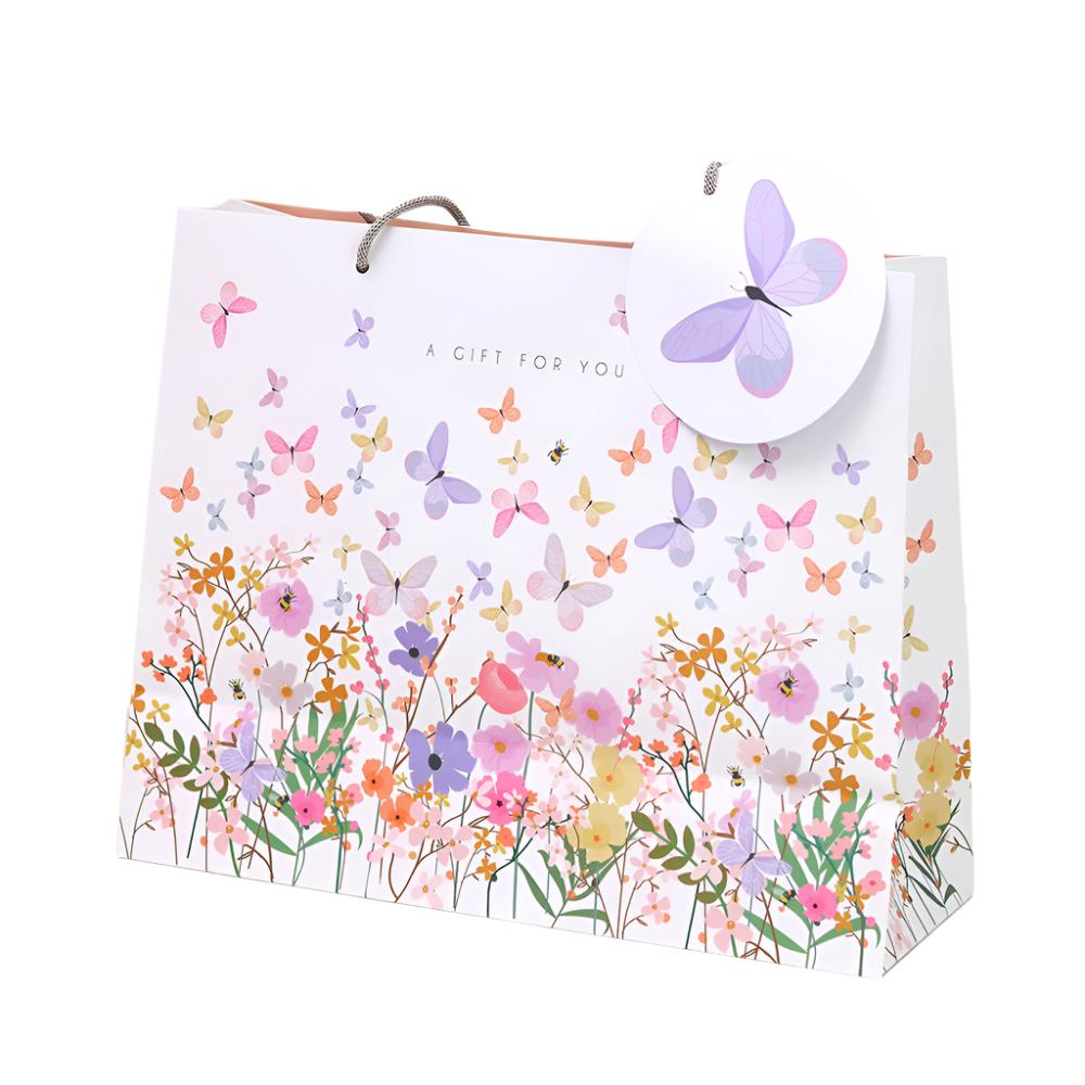 Belly Button Giftware Floral Large Tote Gift Bag