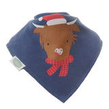 Highland Cow Baby Bib