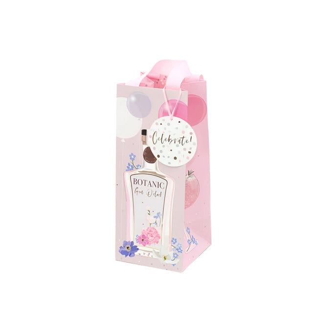 Belly Button Giftware Botanic Gin Bottle Bag