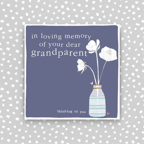 Molly Mae Grandparent Sympathy Card