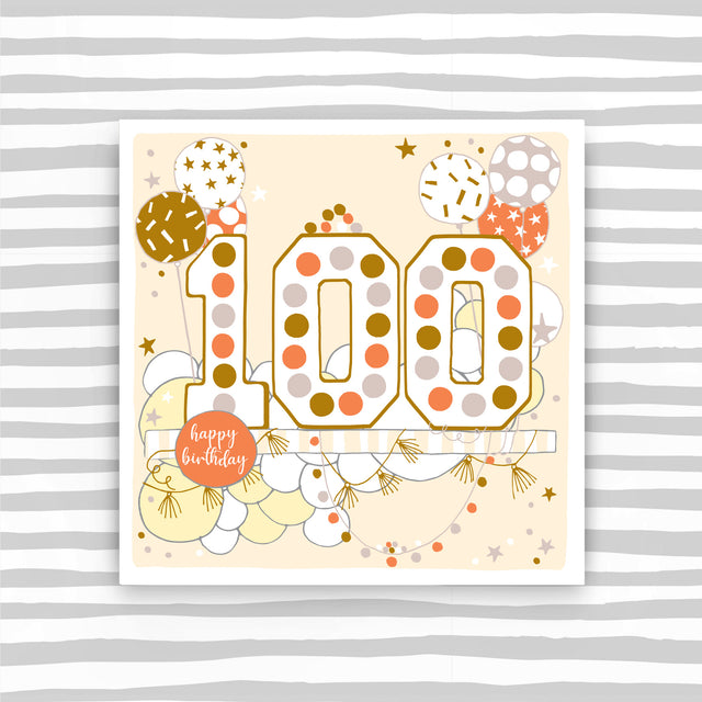 100 Birthday Card