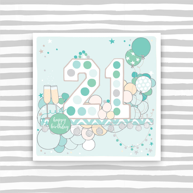 21 Birthday Card - Female