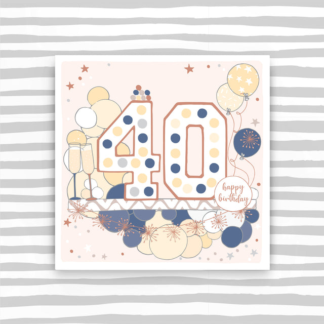 40 Birthday Card - Female