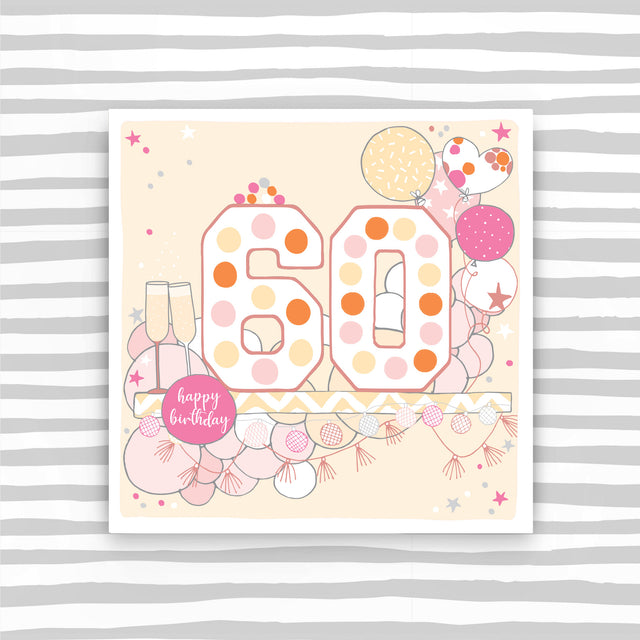 60 Birthday Card - Female