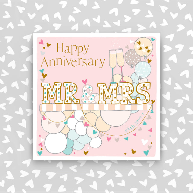 Happy Anniversary Mr & Mrs Card