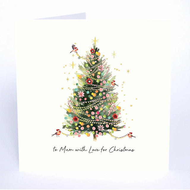 To Mum With Love For Christmas Card