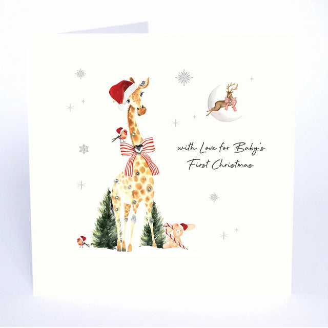 With Love for Baby’s First Christmas Card