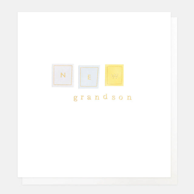 Caroline Gardner New Grandson Card