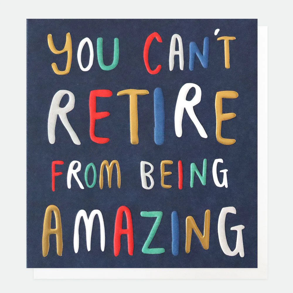 Caroline Gardner Retirement Card – Scarlet Ribbons