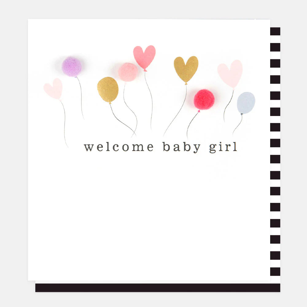 Caroline Gardner Baby Girl Card