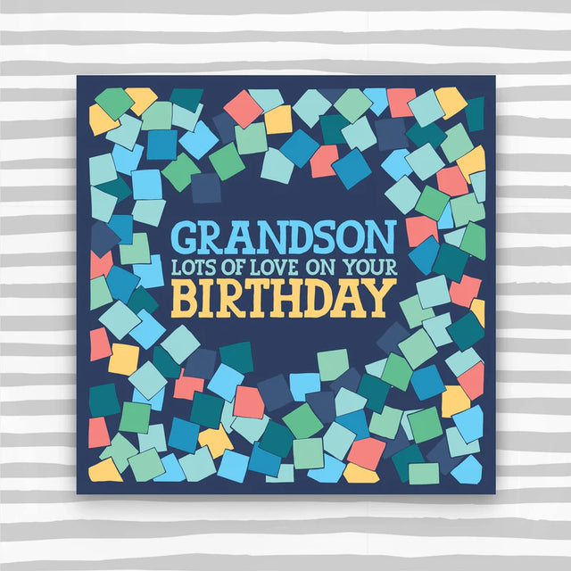 Grandson Birthday Card