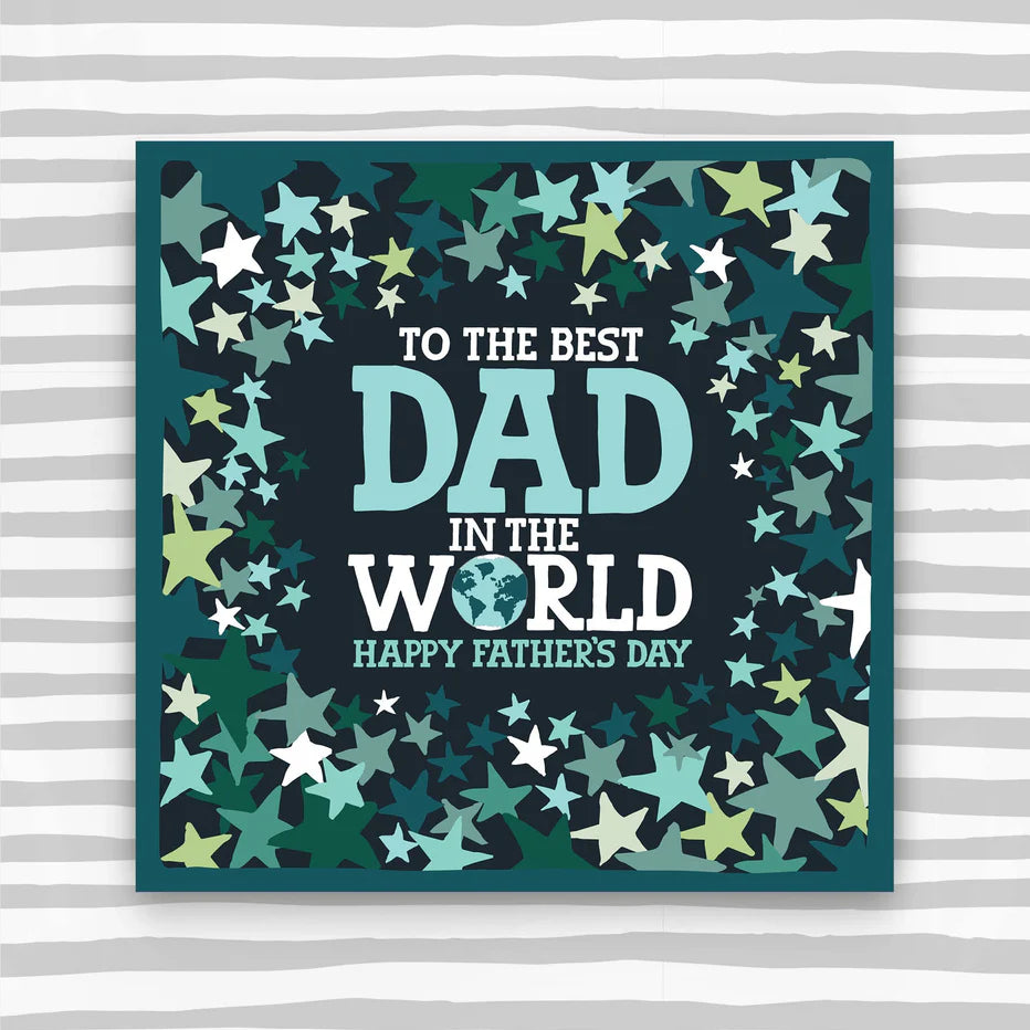 MM Best Dad Fathers Day Card