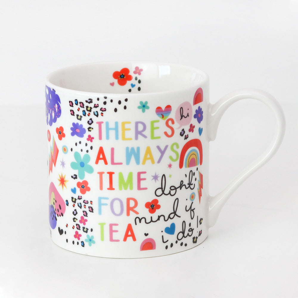 Belly Button Giftware Always Time for Tea Boxed Mug