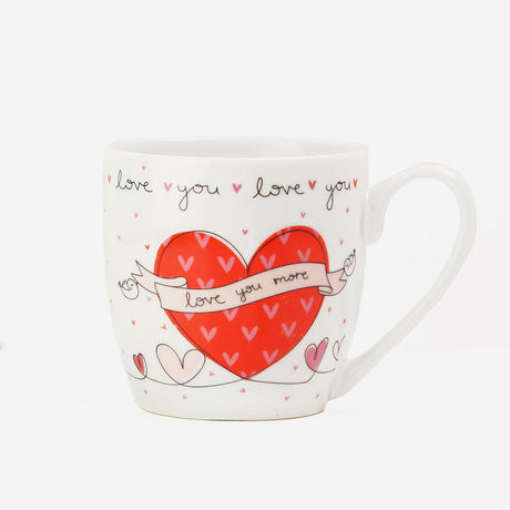 Belly Button Giftware Hearts Boxed Mug