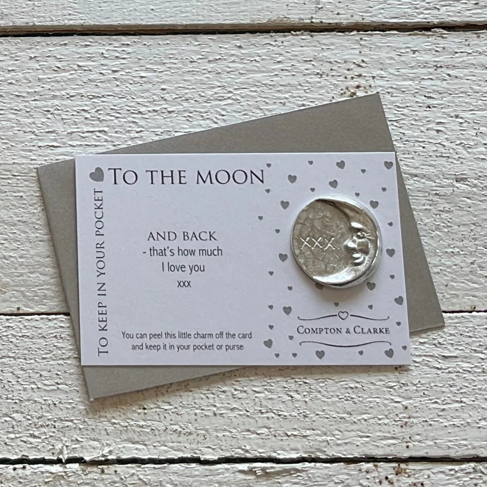 To the Moon Pocket Card