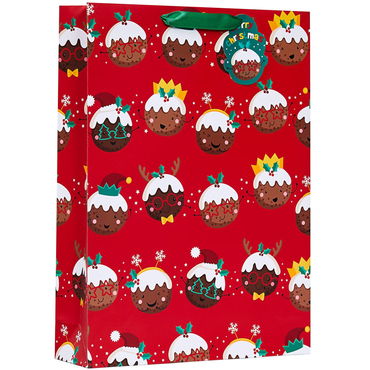 Christmas Pudding Extra Large Gift Bag