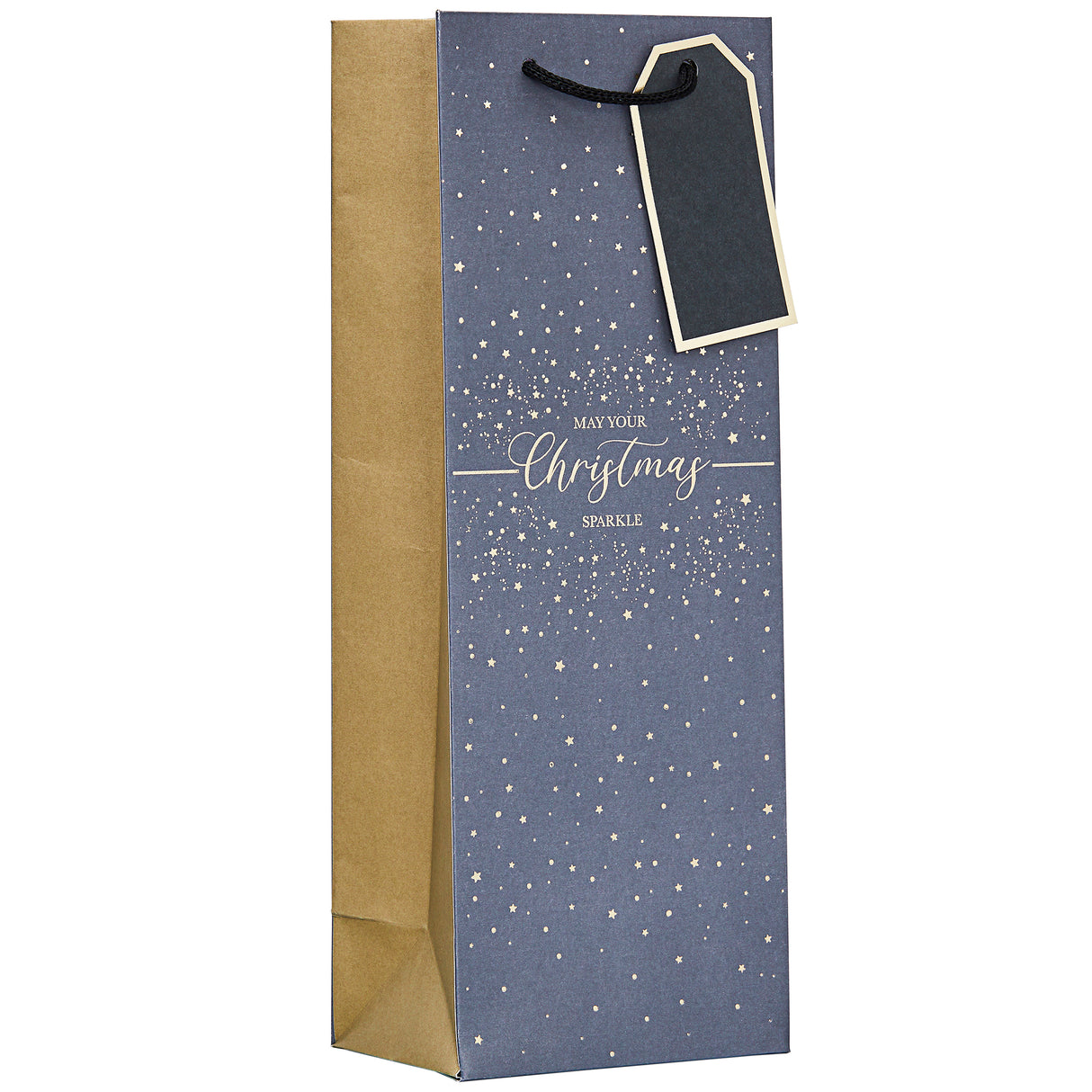 Sparkle Grey Bottle Bag