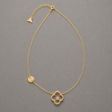 Miss Dee Gold Clover Necklace