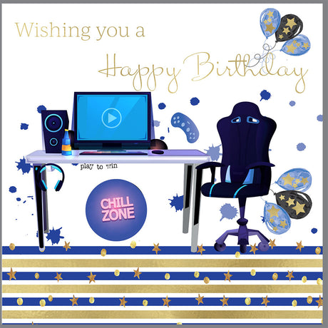 Rush Designs Male Birthday Card