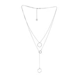 Collar Essentials Twine Necklace - Silver