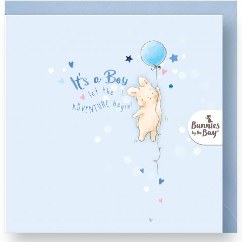 It's a Boy Card - Adventure Begin