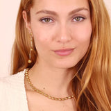 Orbit Drape Earrings - Gold