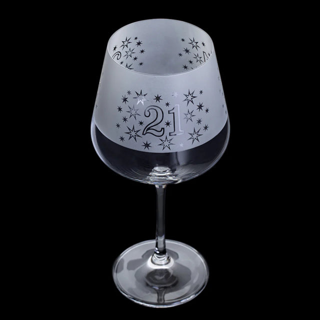 Dartington 21st Birthday Gin/Wine Glass