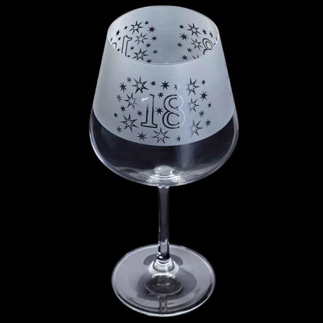 Dartington 18th Birthday Gin/Wine Glass