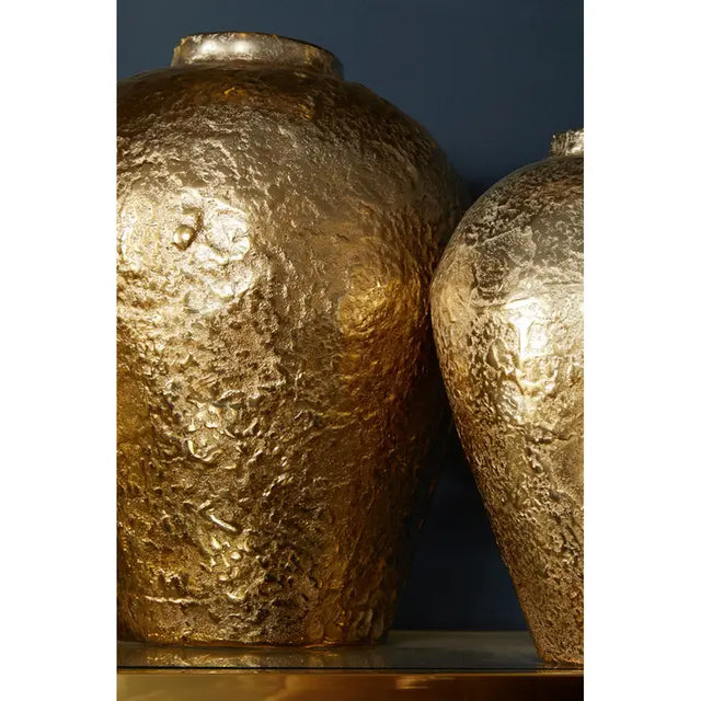 Dion Ombre Gold/Silver Vase - Large