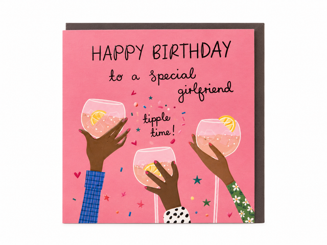 Happy Birthday Special Girlfriend Card