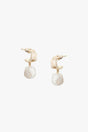 Tutti Freshwater Pearl Earrings Gold