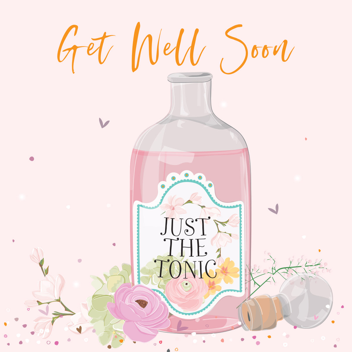 Get Well Soon Card - Tonic