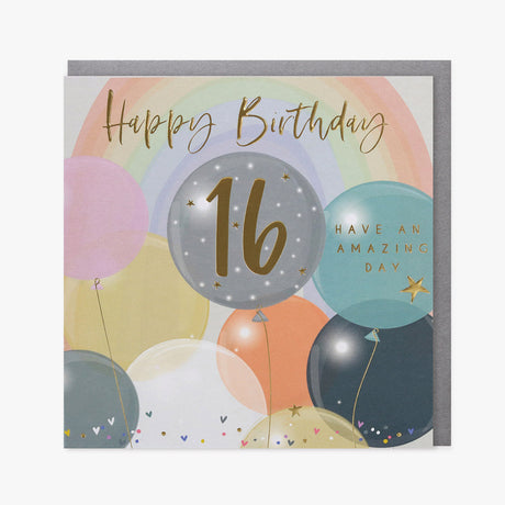 Belly Button Giftware Female 16th Birthday Card