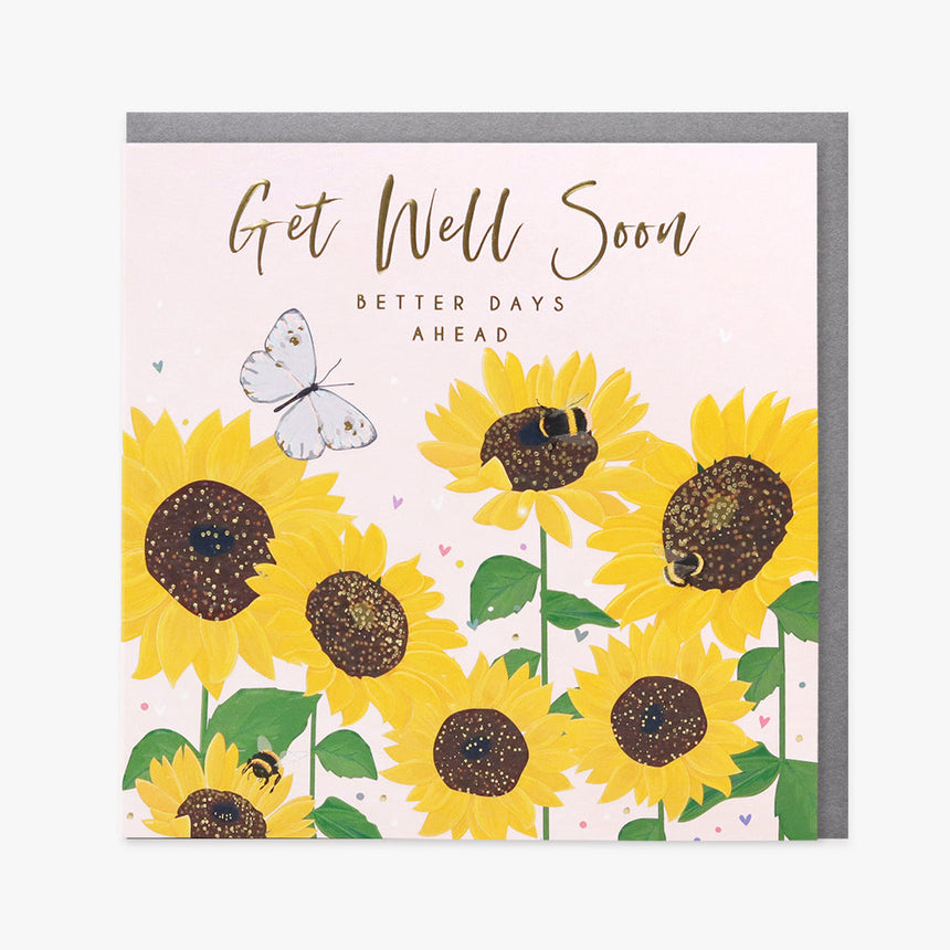 Belly Button Giftware Get Well Soon Card