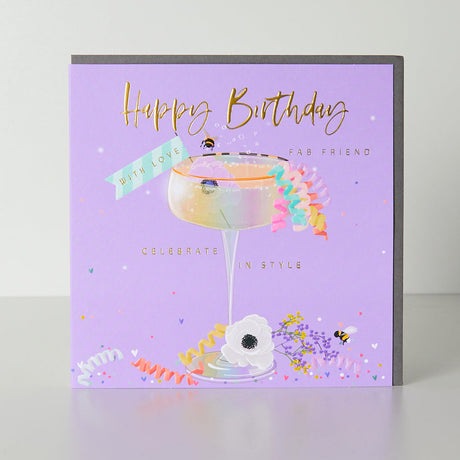 Belly Button Giftware Female Friend Birthday Card