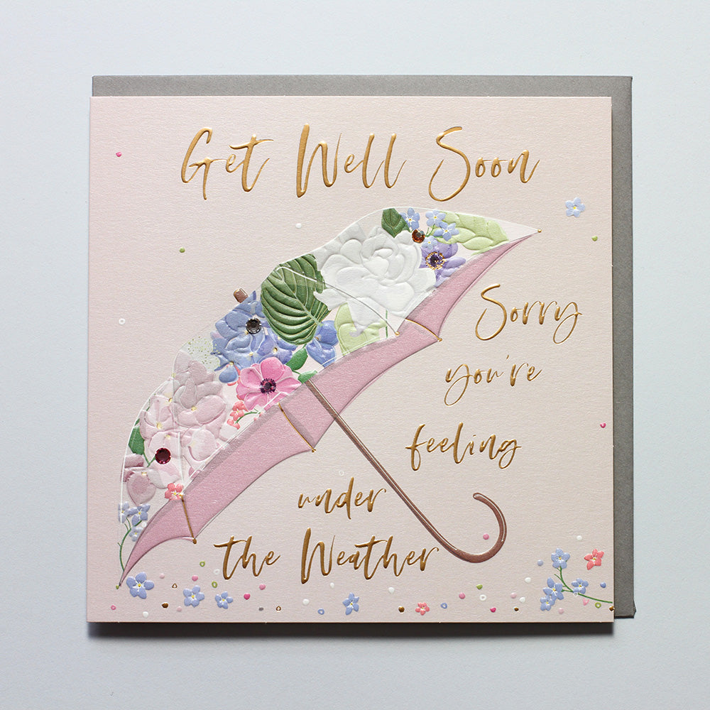 Get Well Soon Card - Under the Weather