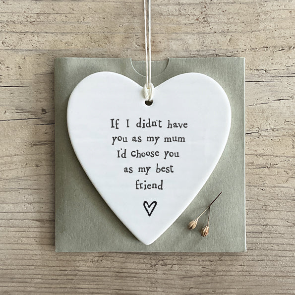East of India Heart - Mum as Best Friend